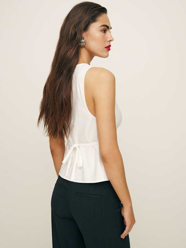 Meg Top - White