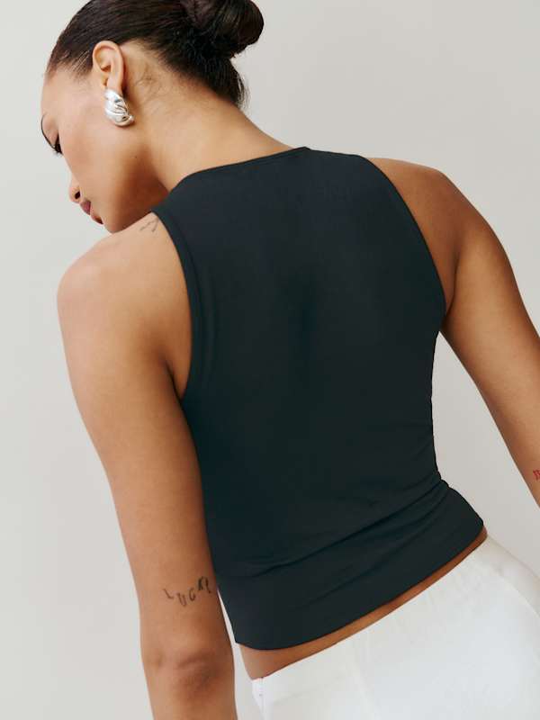 Bowie Knit Top - Black