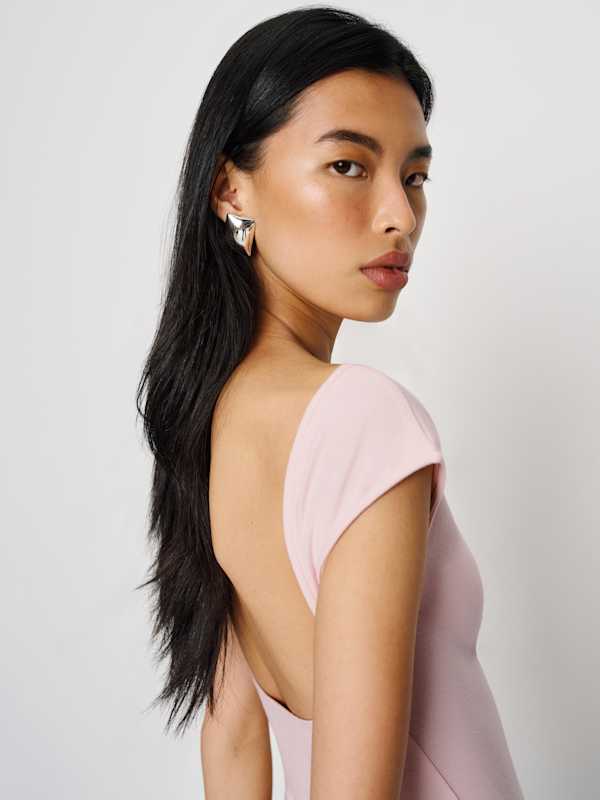 Soleil Knit Dress - Cherry Blossom