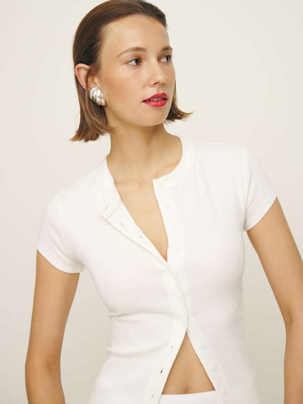 Raelynn Knit Top - Bleach