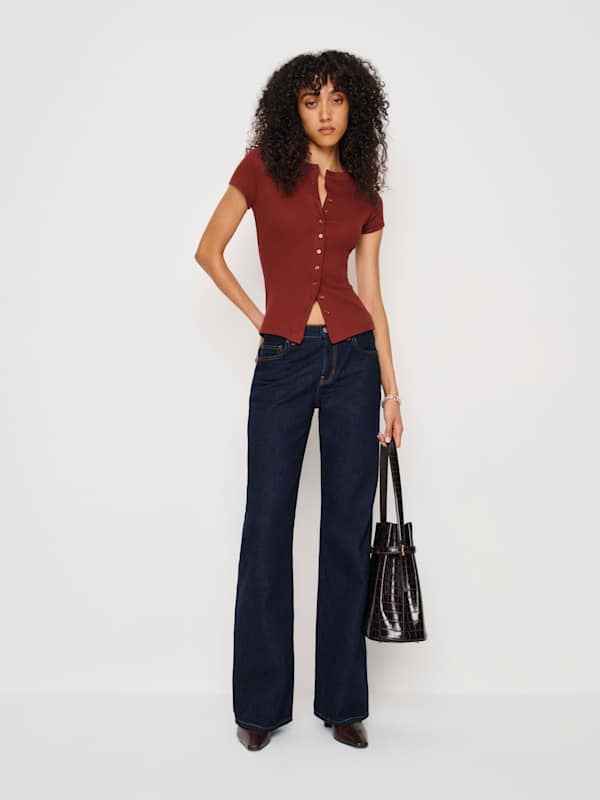 Raelynn Knit Top - Chianti