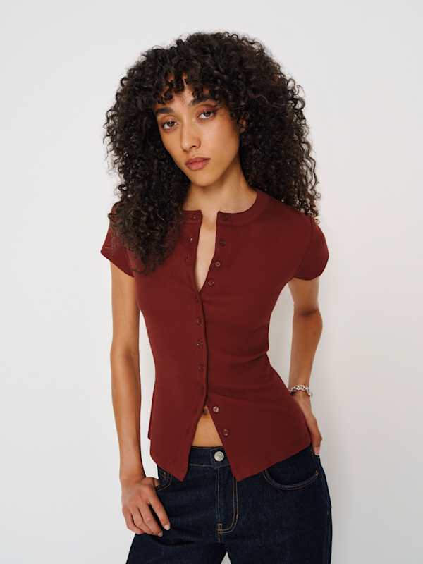 Raelynn Knit Top - Chianti