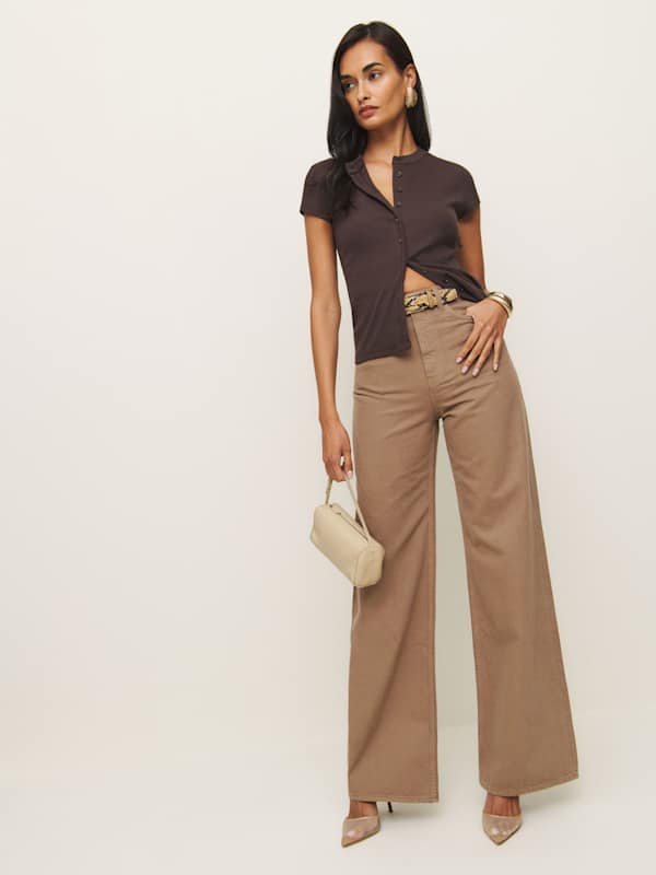 Raelynn Knit Top - Mole