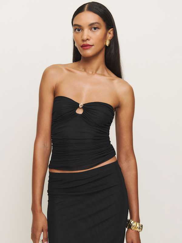 Myra Knit Top - Black