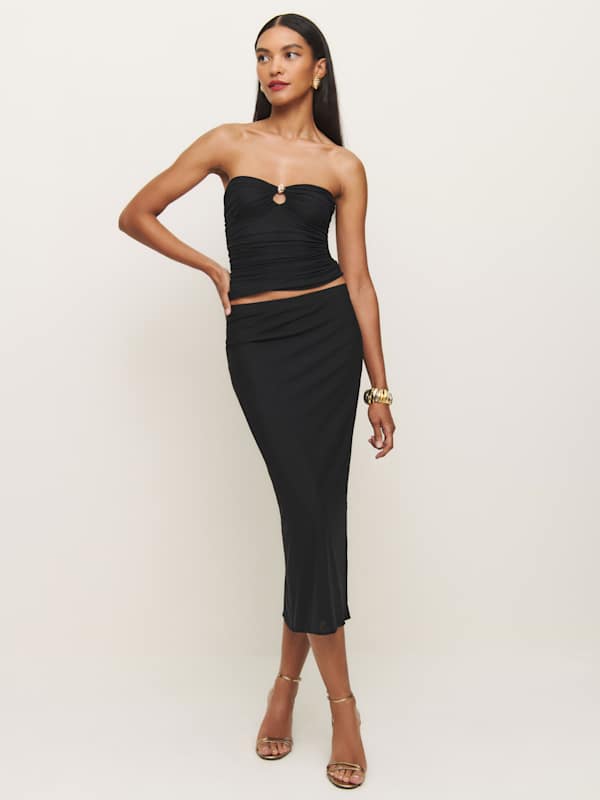 Myra Knit Top - Black