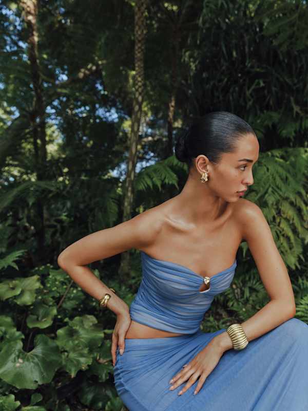 Myra Knit Top - Lakeshore