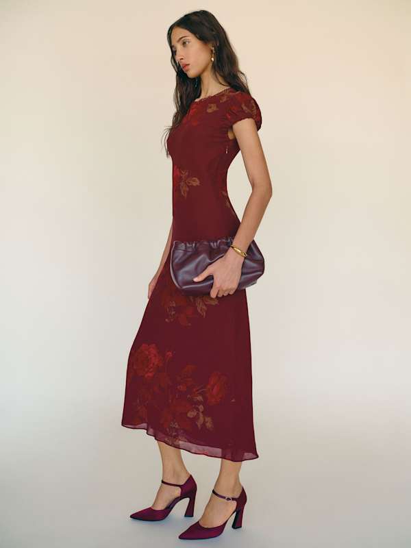 Leana Dress - Barcelona Border