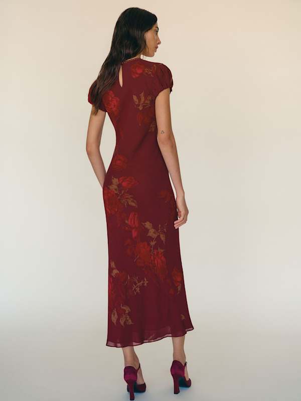 Leana Dress - Barcelona Border