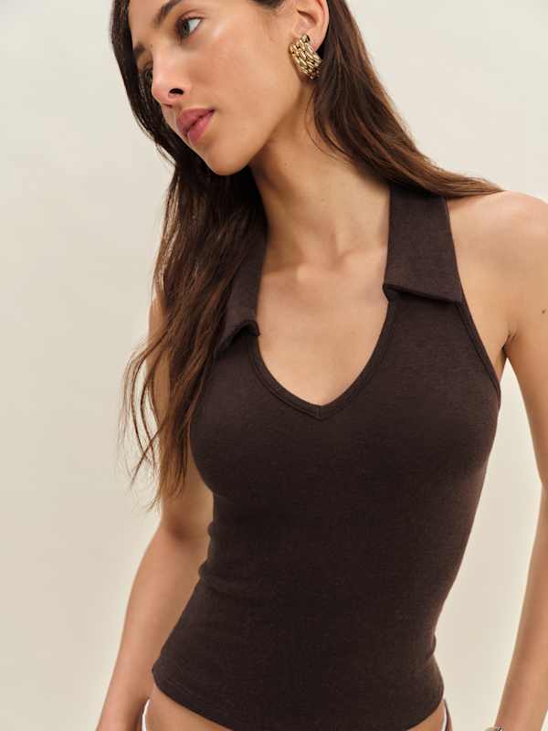 Austine Knit Top - Mole