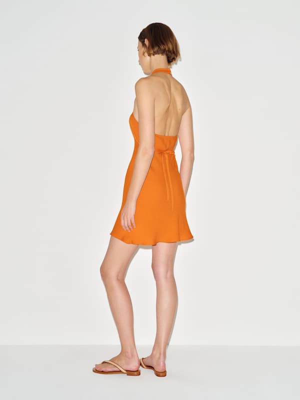 Delanie Dress - Nectarine