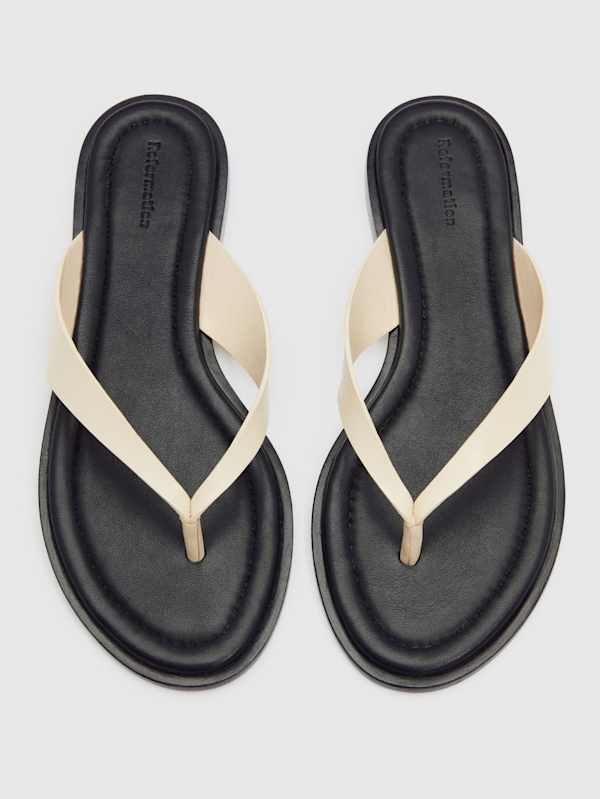 Jessie Thong Sandal - Almond Black