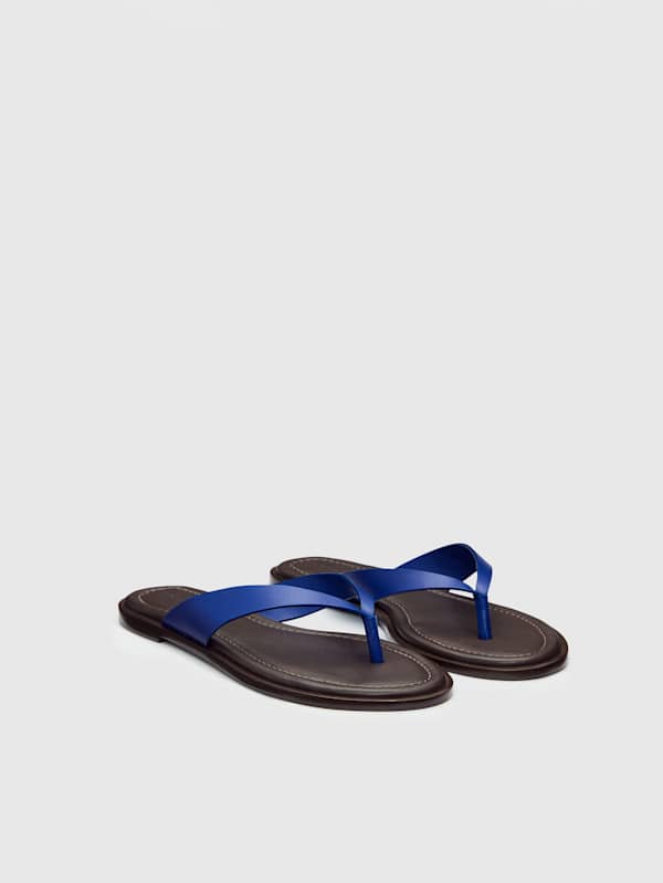 Jessie Thong Sandal - Cobalt Leather
