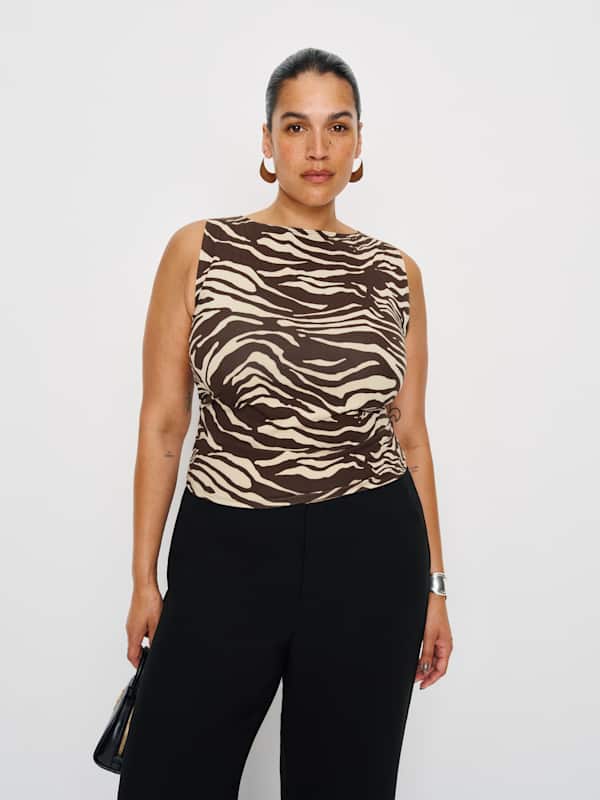 Dusk Knit Top Es - Stampede