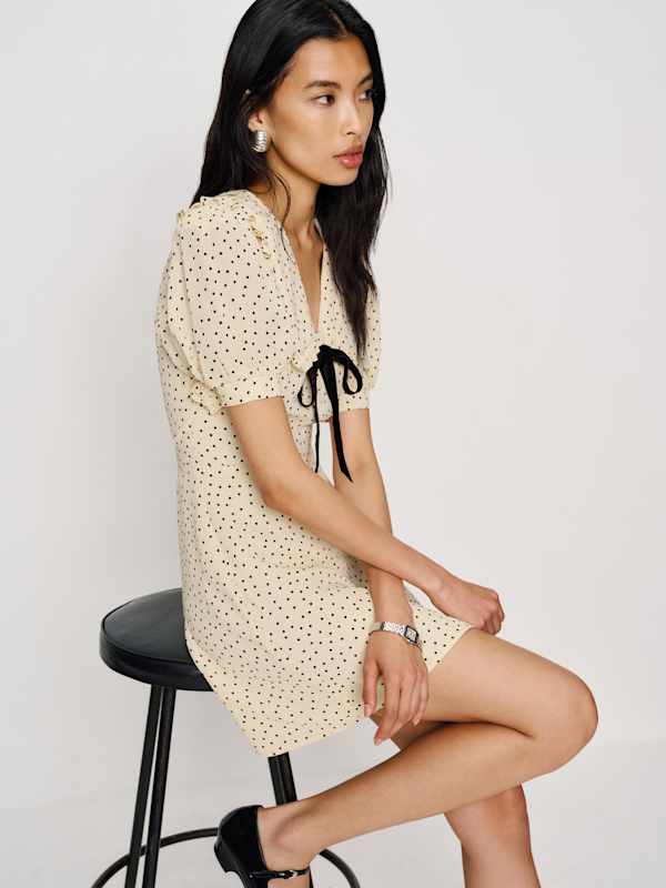 Kaylia Dress - Salt And Pepper