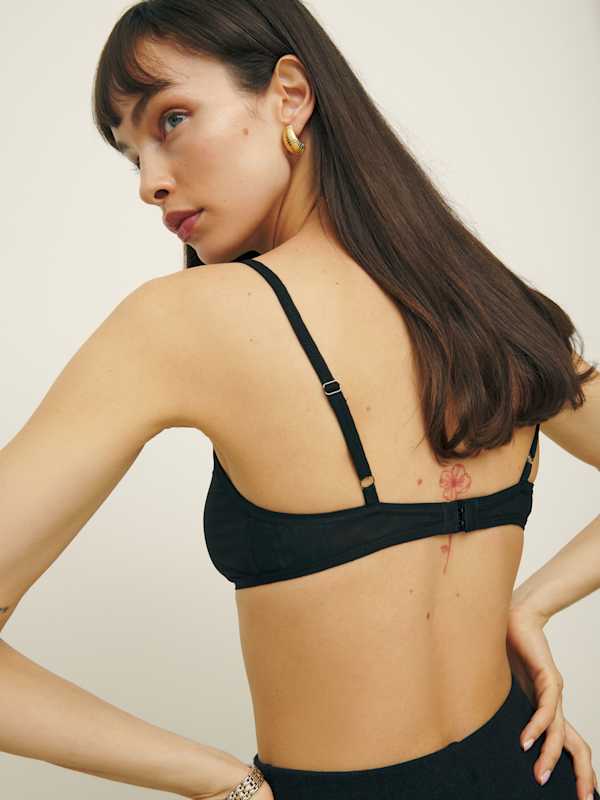 Brosious Knit Bra - Black