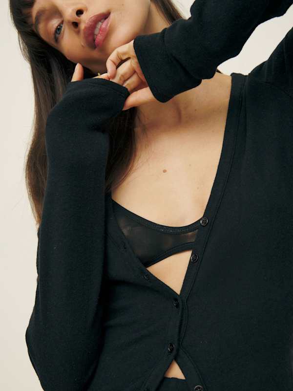 Brosious Knit Bra - Black