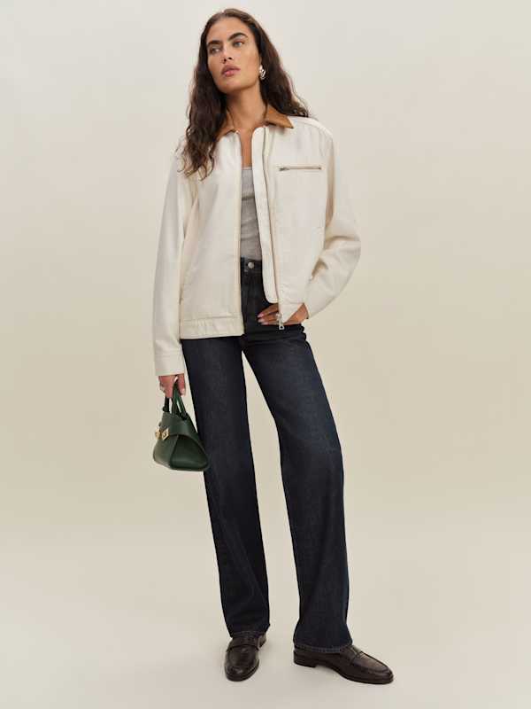 Harrison Utility Jacket - Fior Di Latte