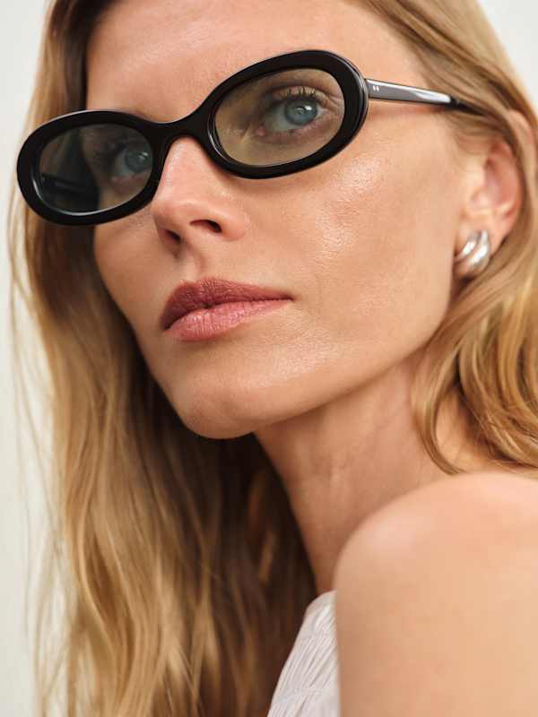 Coline Sunglasses - Black/blue