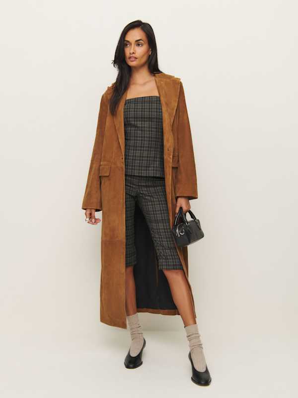 Petites Steeplechase Set - Taupe Check