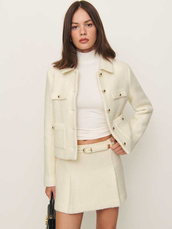 Petites Vida Low Rise Pant - Cream