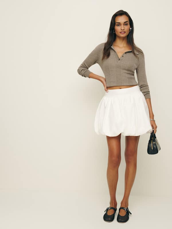 Brynn Skirt - White