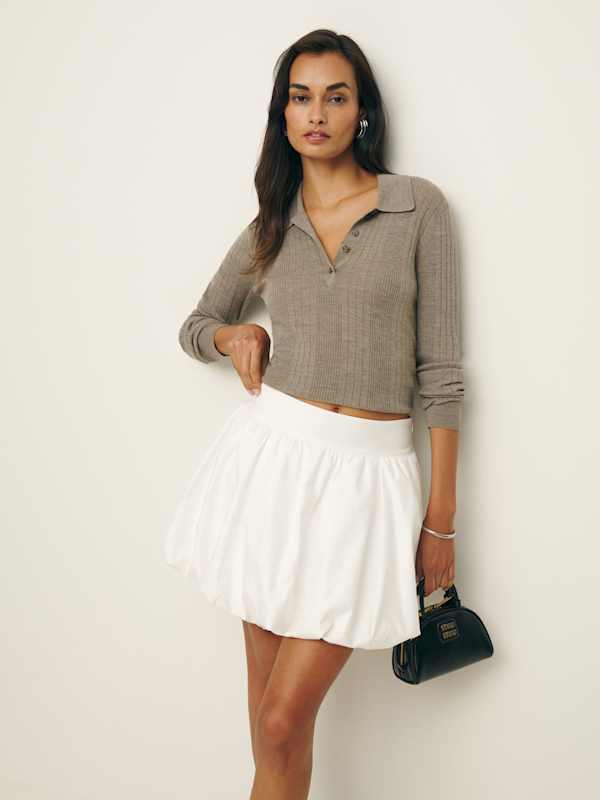 Brynn Skirt - White