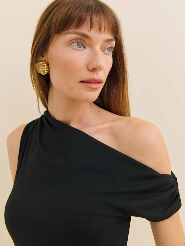 Belle Knit Top - Black