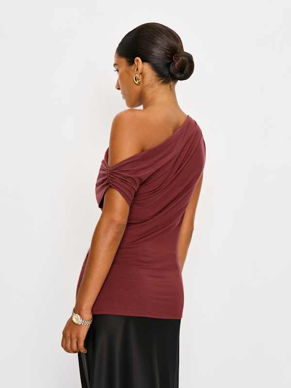 Belle Knit Top - Chianti