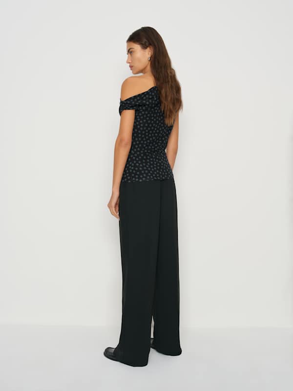 Belle Knit Top - Cosmic Dot