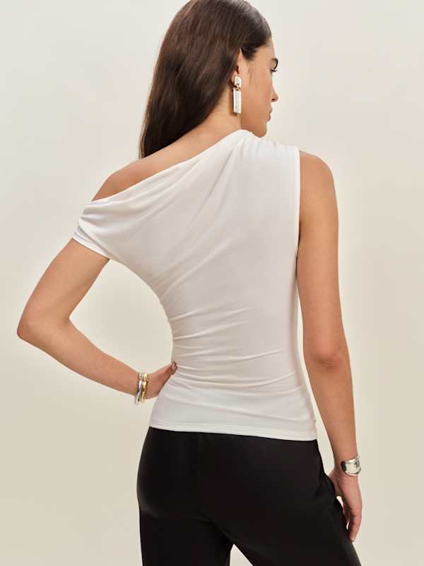 Belle Knit Top - Fior Di Latte