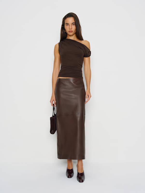 Belle Knit Top - Mole