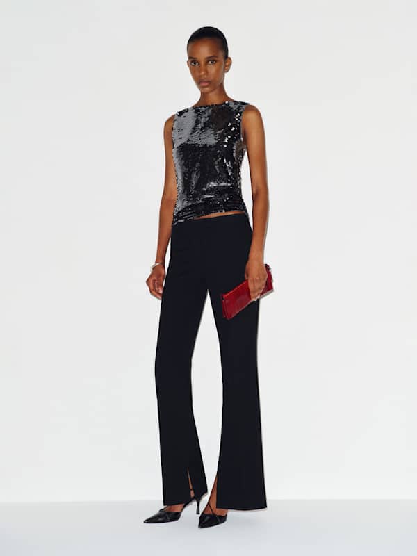 Lisa Knit Top - Galaxy Sequin