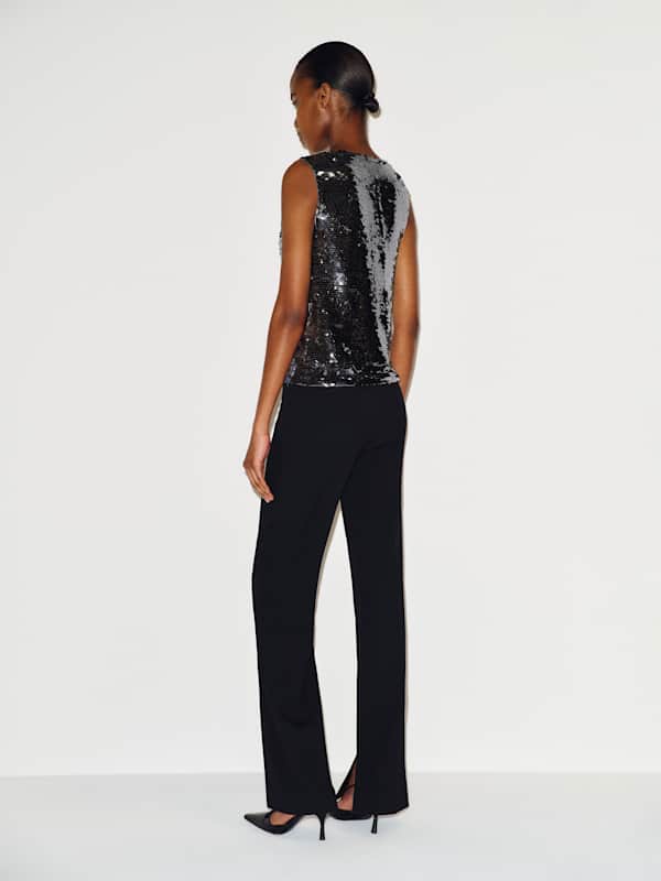 Lisa Knit Top - Galaxy Sequin
