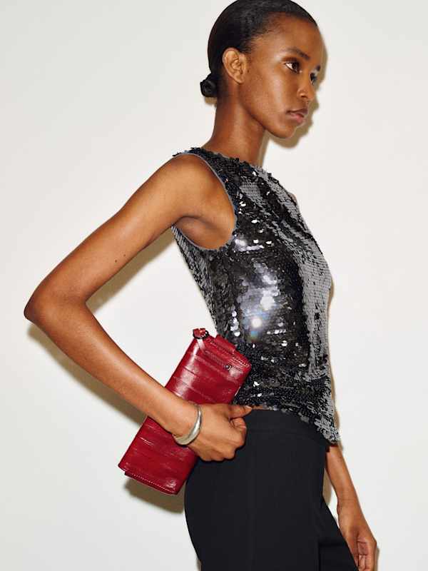 Lisa Knit Top - Galaxy Sequin