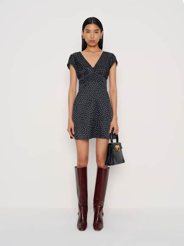 Robe en soie Amellia - Selene