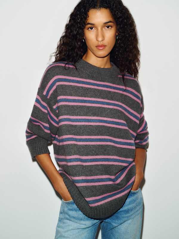 Cove Cashmere Oversized Crew by Reformation