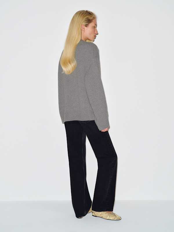 Cove Cashmere Oversized Crew - Husky