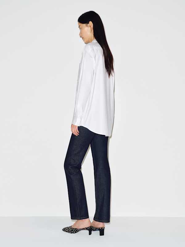 Eli Oversized Shirt - Bright White