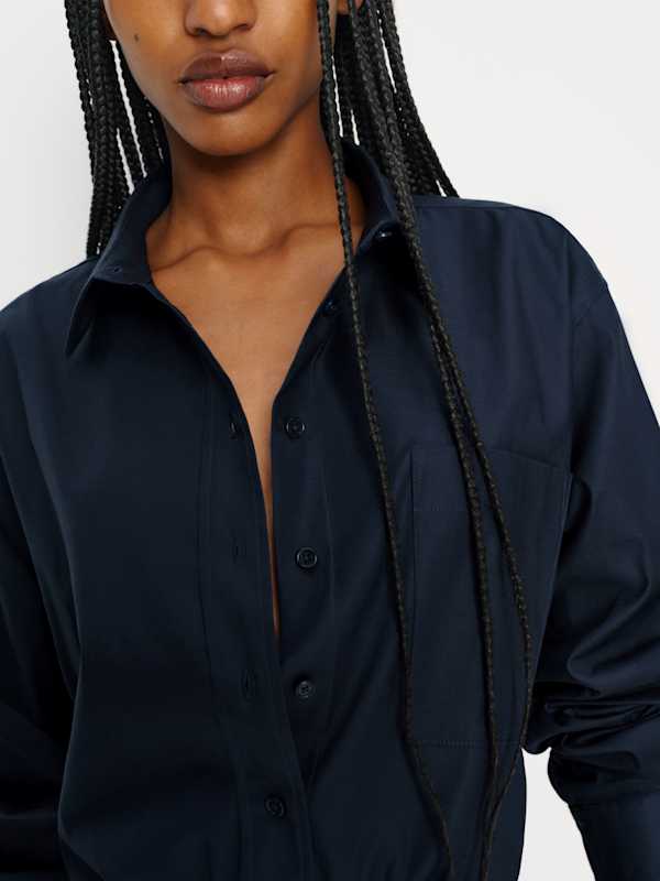 Eli Oversized Shirt - Midnight