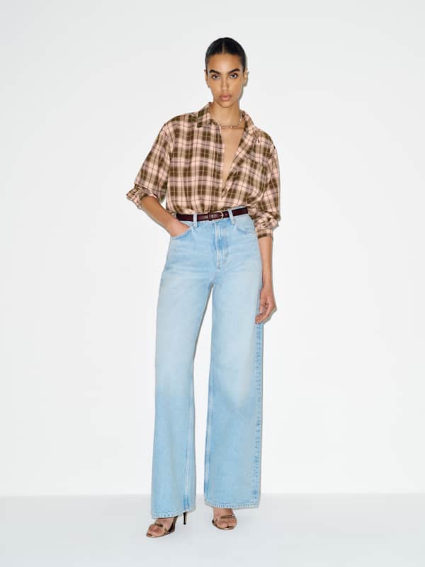 Eli Oversized Shirt - Neapolitan Plaid