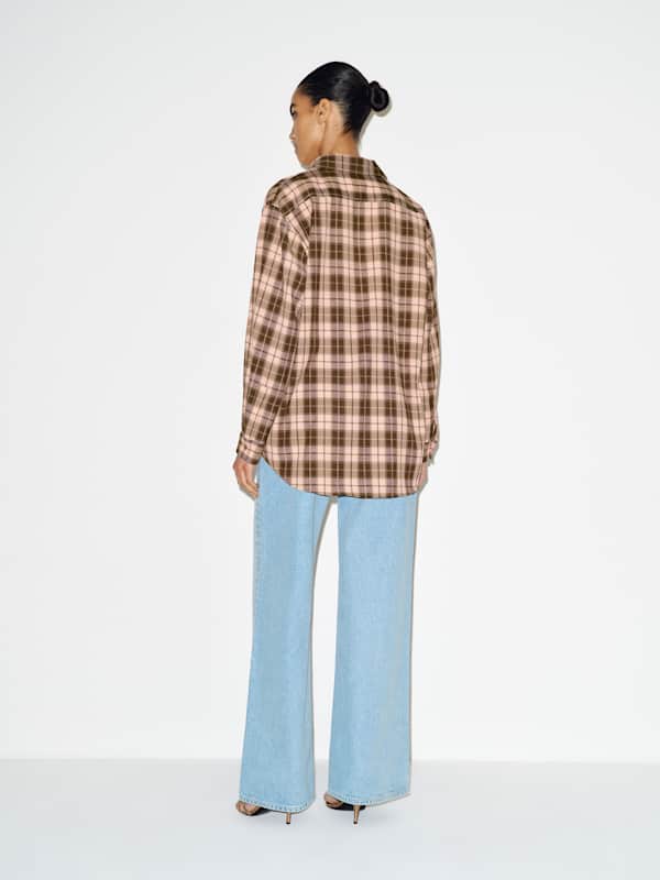 Eli Oversized Shirt - Neapolitan Plaid