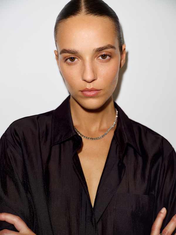 Eli Oversized Shirt - Sheer Black
