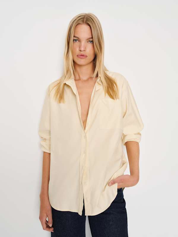 Eli Oversized Shirt - Sugar
