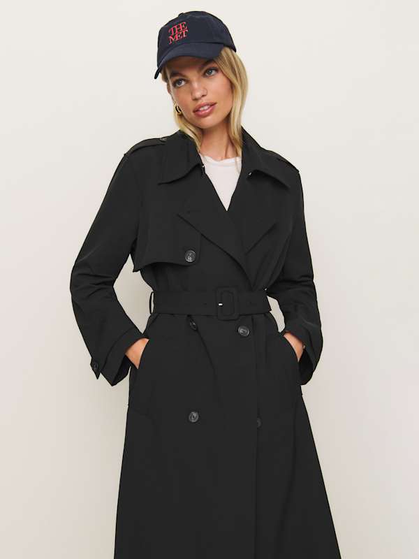 Petites Matteo Trench - Black