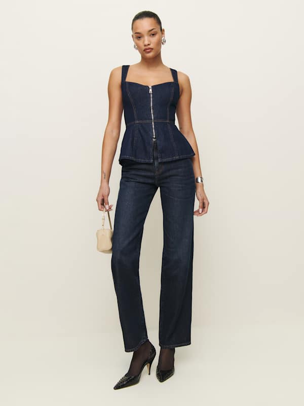 Zeta Denim Top - Grenada