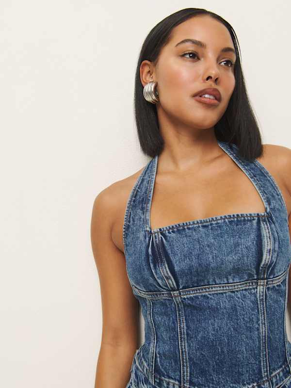 Lucinda Denim Top - Norman