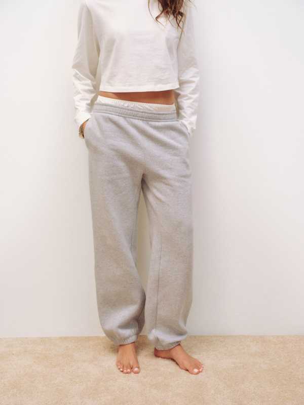 Skye Boyfriend Sweatpant - Heather Grey