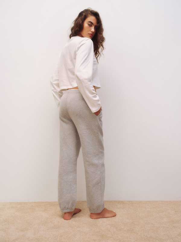 Skye Boyfriend Sweatpant - Heather Grey