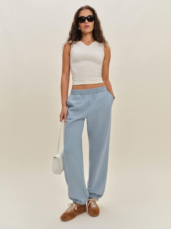 Pantalon de surv&ecirc;tement Boyfriend Skye - Larme