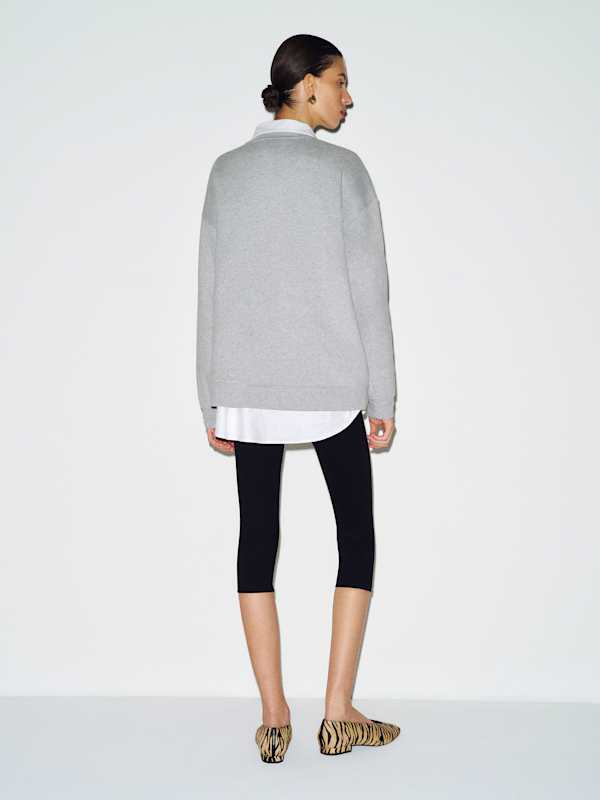 Drew Vintage Oversized Crewneck Sweatshirt - College
